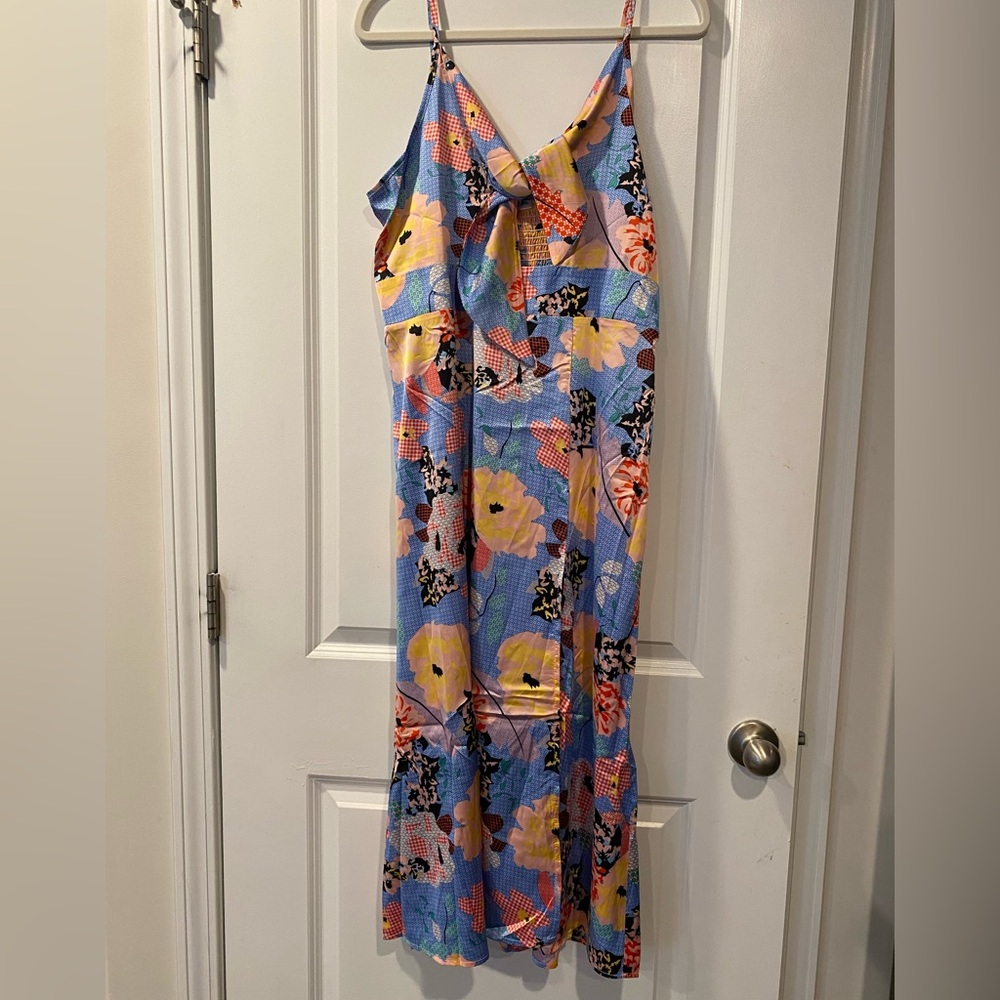 Floral Blue Sundress
